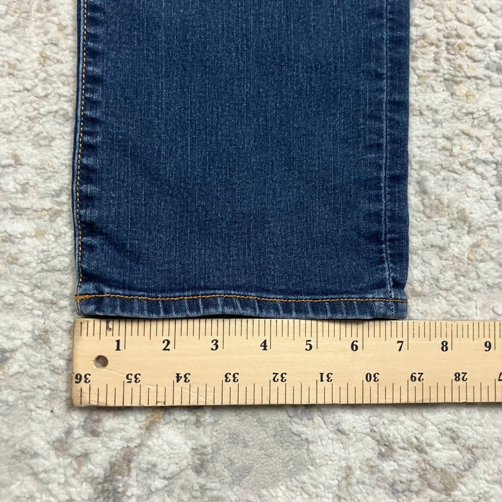 Lucky Brand Lola Straight Jeans Womens 10 30 Blue Denim Classic Fit - Picture 12 of 14